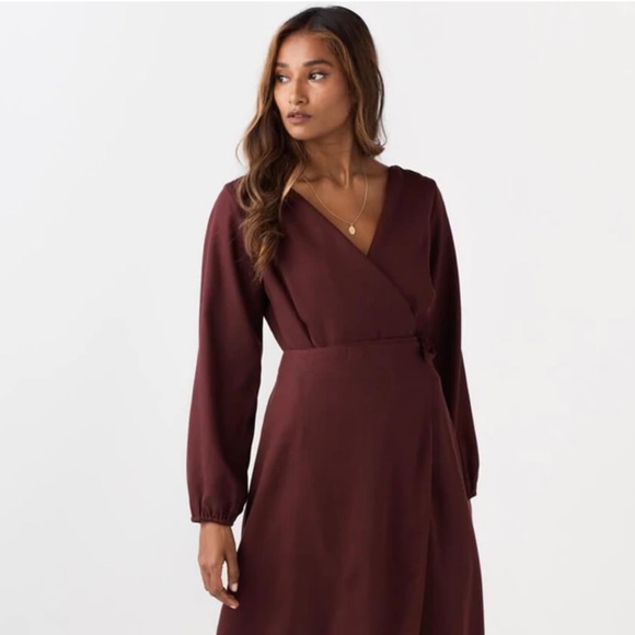 Like New Vetta The Vintage Collar Wrap Blouse - Picture 4 of 14